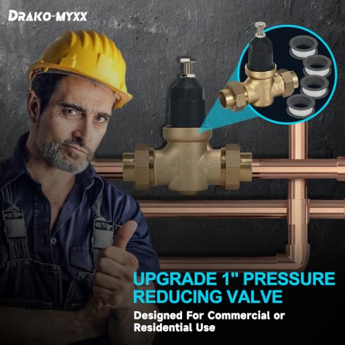 1-NR3XLDU 1"NR3XL Pressure Reducing Valve with Double Union FNPT Connection - size: 1 Inch