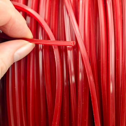 105" Square Commercial Trimmer Line 5LB Red 977FT Spool - size: .105"