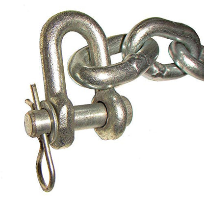 Adjustable Stabilizer Chain 7/16in w/Nut & Lock Washer Fits Yanmar - style: One Pack