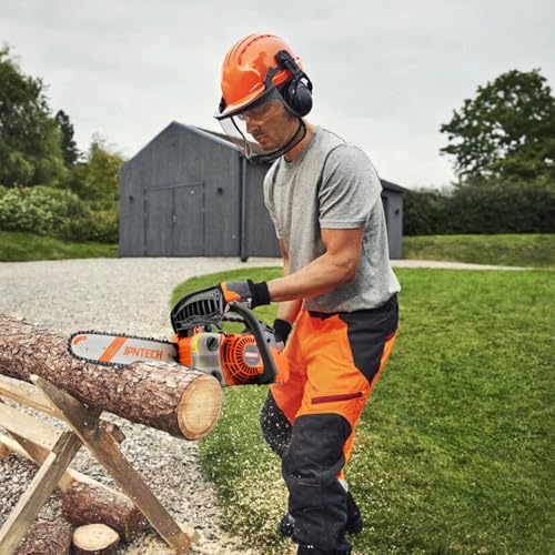 Gas Chainsaw 12 Inch Top Handle Chainsaw 25.4CC 2-Cycle Handheld