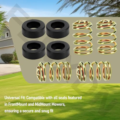 (4 Set of) 283516 Compression SEAT Spring & 422127-4 Cap for Grasshopper