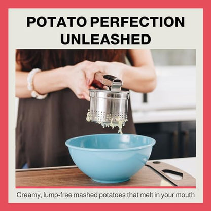 Stainless Steel Potato Ricer for Smooth Mashed Potatoes