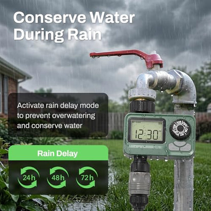 BN LINK Outdoor Water Timer for Garden Hose, Programmable Sprinkler Timer - size: 1 Outlet