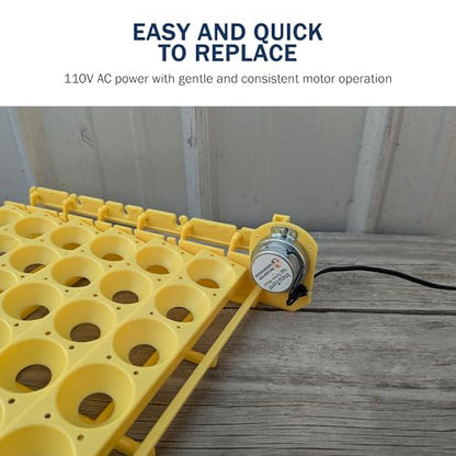 Replacement Egg Turner Motor for Little Giant and HovaBator Egg Turners