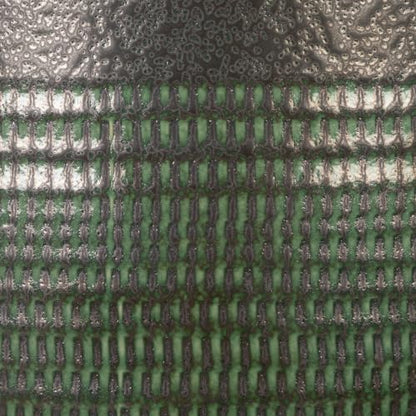 Creative Co-Op Textured Stoneware Planter, Green - color: Matte Green