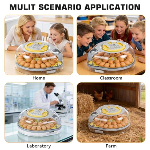 IBKINXX 26 Egg Incubator for Hatching Eggs - Smart Voice Guidance