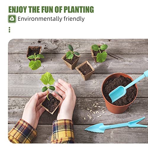 120 Cells Biodegradable Seedling Starter Trays,10 Pack Plant Starter Kit - size: 120 Cells, 10 Packs