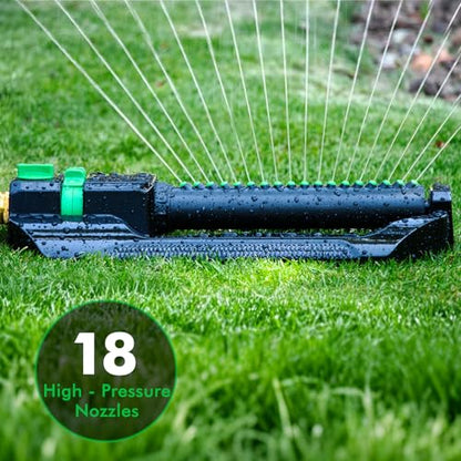 RESTMO Oscillating Sprinkler with Metal Base, Lawn Sprinklers for Yard - size: 1 Pack