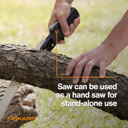 Fiskars 4-16 Ft XtendControl Extendable Pole Saw & Tree Pruner Modular Set - style: 16' Pruner Saw Kit