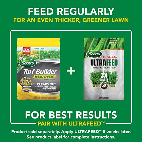 Scotts Turf Builder Weed & Feed3, 14.29 lbs. - size: 5,000 sq. ft.