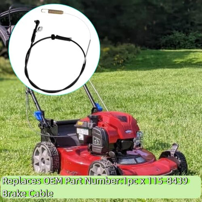 115-8439 Blade Brake Cable for Toro 22 inch Recycler Lawn Mower - size: 115-8439
