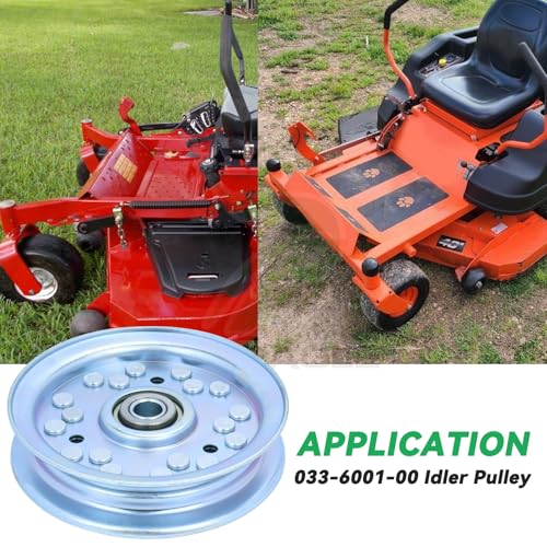 033-6001-00 4 3/4 Idler Pulley for Bad Boy Zt Elite 60 Tractors - color: A29 1xBad Boy 033-6001-00