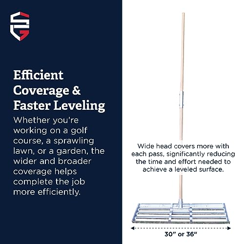 Standard Golf Levelawn Pro - 36" Lawn Leveling Rake - style: 36"