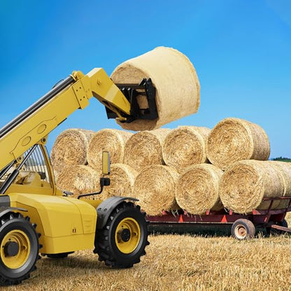 Hay Spear Set, 49 in Main Spear, 2 Stabilizers, 4500 Lb Capacity, Red - size: 49" / Without Sleeve