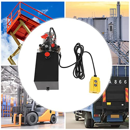12V DC Hydraulic Pump, 3KW with 8L Reservoir and 16MPa Pressure