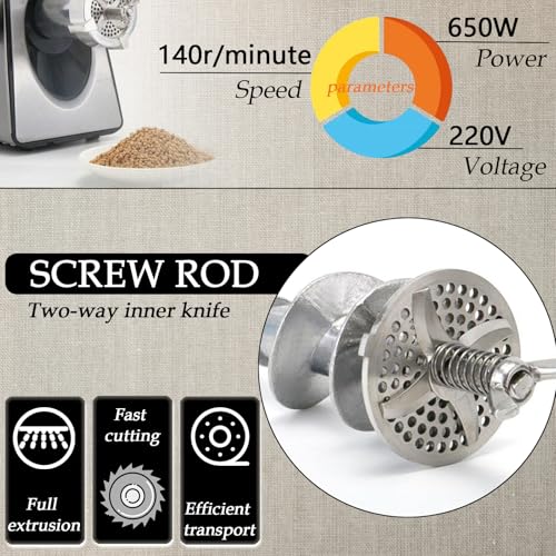 3.5MM Electric Feed Pellet Machine for Birds Fish Cats Food Maker