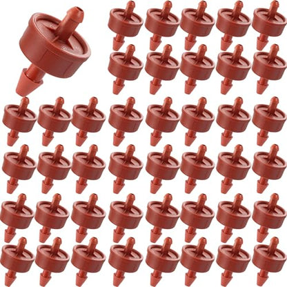 200Pcs 2GPH Pressure Compensating Irrigation Spot Drippers - color: 2 GPH 60PCS