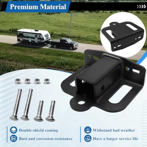Zero Turn Lawn Mower Hitch w/2" Receiver for Many Models Lawn Mower,ATV - style: 2 Inch Lawn Mower Hitch