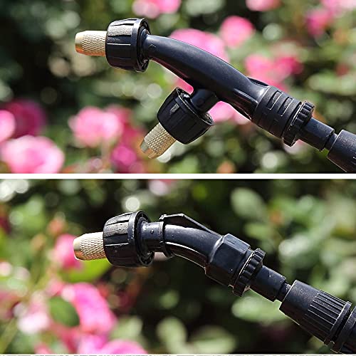 Solid Brass Nozzle, Cone-shaped Adjustable Nozzle, Direct Atomization of Two Models, Suitable for Knapsack Sprayer, Garden Spray, Agricultural Greenhouse Spray Equipment, etc.