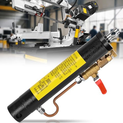 Hydraulic Cylinder for 7 x 12 Metal Cutting Band Saw, Compatible with BS-712N/BS-712R/BS-712B, Band Saw Hydraulic Cylinder, Hydraulic Downfeed Control Cylinder for Metal Bandsaw, Metal, Black
