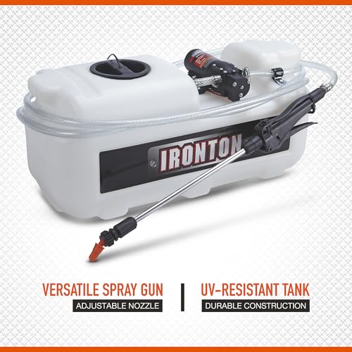 Ironton 12-V ATV Spot Sprayer, 5-Gal. Capacity, 1 GPM Flow Rate - size: 5 Gallon