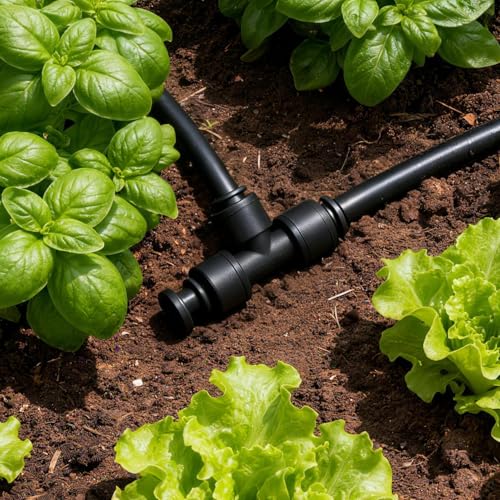 Quick Connect 1/4" Drip Irrigation Goof Plug Fitting: 32 Pieces Drip Line End Cap Parts for 1/4-Inch Push to Fit Connectors for Garden Lawn Sprinkler System - size: 1/4" Plug-32P