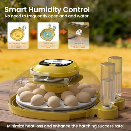 18 Egg Incubator for Hatching Eggs with Automatic Turning, View for Chicken