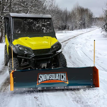 SNOWSQUATCH Deluxe UTV Snow Plow 60-72" Adjustable Steel Blade Mount Kit