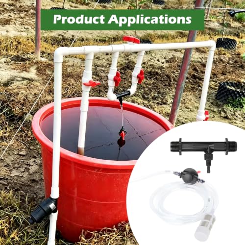 3/4 Inch Venturi Fertilizer Injector Kit - color: 3/4 Inch