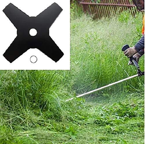 10" 4 Teeth Steel Grass Weed Trimmer Blade