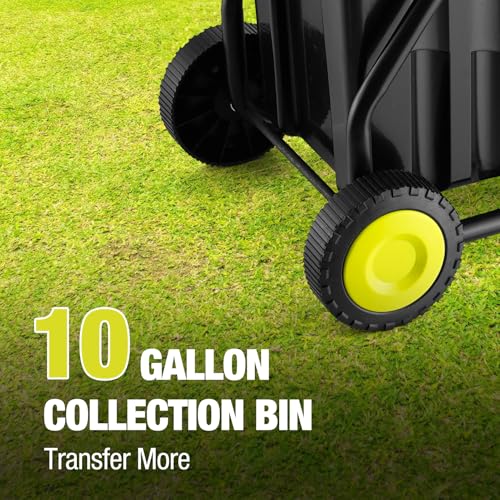 Wood Chipper Shredder, 15-Amp 1.8" Cutting Diameter - color: Green