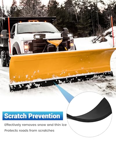 72 x 3 x 1/2 Inch Polyurethane Snow Plow Cutting Edge - color: 72x3 x1/2 Inch