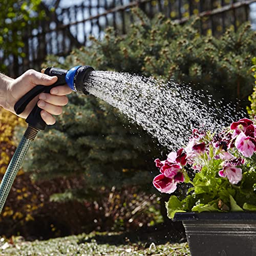 VIKING Garden Hose Nozzle with 8 Spray Patterns for Washing Cars - style: 8 Pattern Hand Control 2 Pack