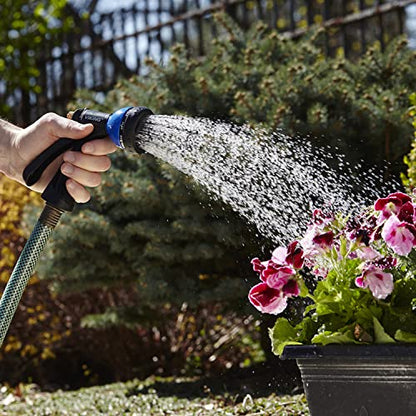 VIKING Garden Hose Nozzle with 8 Spray Patterns for Washing Cars - style: 8 Pattern Hand Control 2 Pack