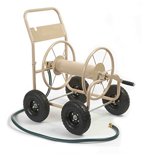Liberty Garden 300-ft Hose Reel Cart + Flexzilla 100-ft Garden Hose