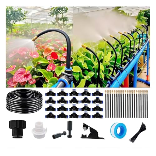 360° Adjustable Drip Irrigation System for Garden,Automatic Watering System - size: 82 FT