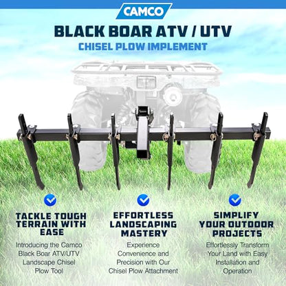 Camco Black Boar Chisel Plow Tool Attachment
