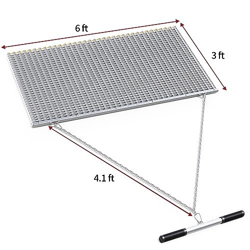 YITAMOTOR 6 x 3 Ft ATV UTV Drag Mat