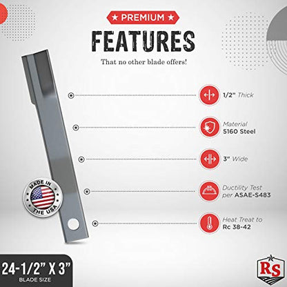 Bush Hog Blade Pair CCW