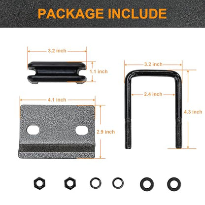 Hitch Tightener, Anti Rattle Stabilizer Clamp 1.25 to 2" Hitches - color: 2"-D, size: 2"