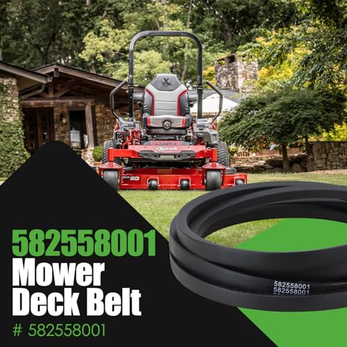 582558001 Mower Deck Belt Fit for Husqvarna Z248F RedMax RZT48 Jonsered Z48F 48 Inch Zero Turn Mowers (0.62" x 147.5") - size: 0.62" x 147.5"
