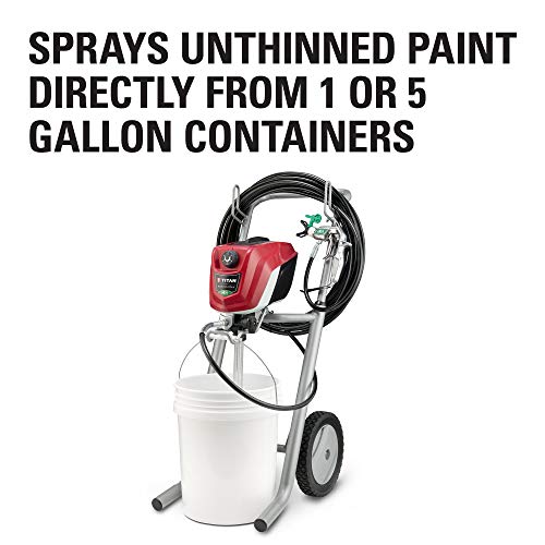 Titan ControlMax 1900 Pro HEA Airless Paint Sprayer with Low Overspray - size: Control Max 1900 w/cart