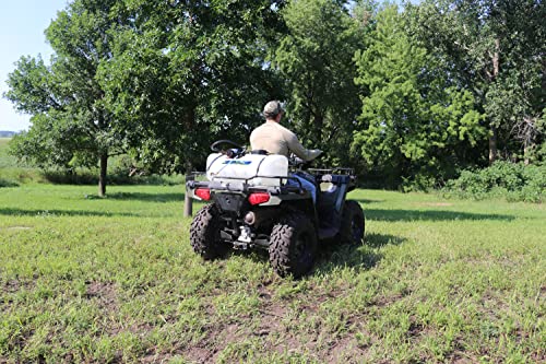 Master Mfg 15 Gallon ATV & UTV Boomless Broadcast Sprayer - 2.2GPM, 16' Swath