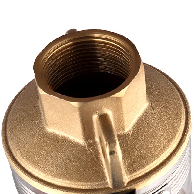 2.5" Deep Well Pump 0.75Hp Submersible Deep Well Pump 220V/60Hz Single Phase Electric Submersible Well Pump 197ft/13.2GPM Water Pump 1"bore Impeller Well Pump with Control Box for Industrial - size: 220V/60Hz 0.55KW 0.75HP 1"