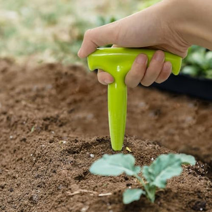 Garden Hand Planter Seeder with Plant Labels Set for Planting,Transplanting Seedling