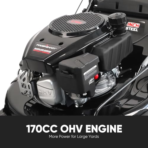 PowerSmart 22-Inch 170cc Self Propelled Gas Lawn Mower
