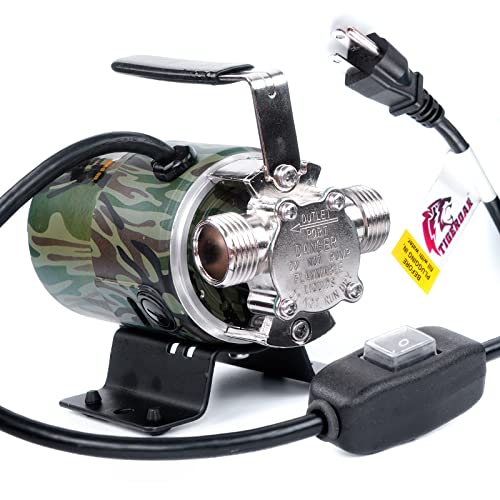TIGEROAR Water Transfer Pump 115V With Switch 330 GPH Utility Pump Portable