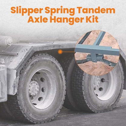 maXpeedingrods Complete Trailer Hanger Kit for 2" Wide Slipper Spring