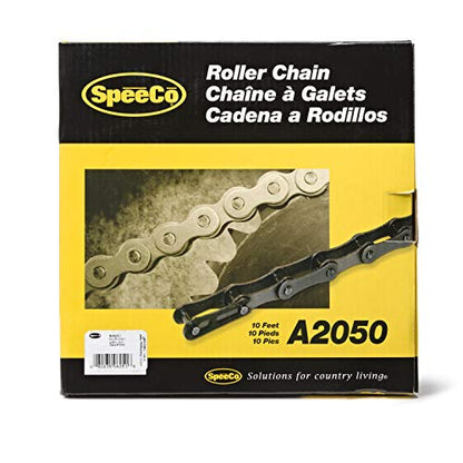 SpeeCo #A2050 Roller Chain 1-1/4" Pitch - 10 Feet with Connecting Link - size: #A2050