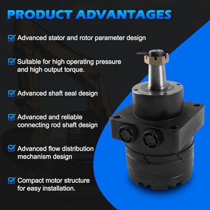 5100407 TF0240LS080AAFB Hydraulic Motor for Great Dane John Deere